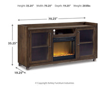 Load image into Gallery viewer, Starmore 70" TV Stand with Electric Fireplace

