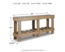 Load image into Gallery viewer, Susandeer Console Sofa Table
