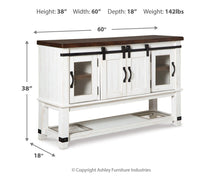 Load image into Gallery viewer, Valebeck Dining Room Server
