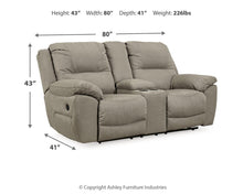 Load image into Gallery viewer, Next-Gen Gaucho DBL Rec Loveseat w/Console
