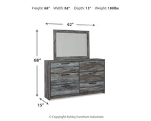 Load image into Gallery viewer, Baystorm Dresser and Mirror
