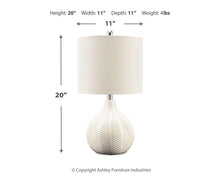 Load image into Gallery viewer, Rainermen Ceramic Table Lamp (1/CN)

