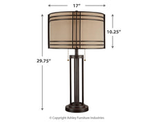 Load image into Gallery viewer, Hanswell Metal Table Lamp (1/CN)
