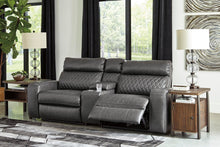 Load image into Gallery viewer, Samperstone 3-Piece Power Reclining Sectional Loveseat
