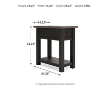 Load image into Gallery viewer, Tyler Creek Chair Side End Table
