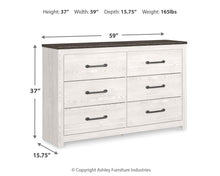 Load image into Gallery viewer, Gerridan Six Drawer Dresser
