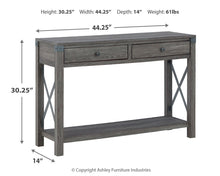 Load image into Gallery viewer, Freedan Console Sofa Table
