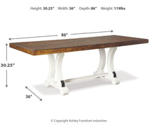 Load image into Gallery viewer, Valebeck Rectangular Dining Room Table
