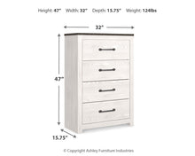 Load image into Gallery viewer, Gerridan Four Drawer Chest
