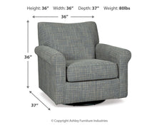 Load image into Gallery viewer, Renley Swivel Glider Accent Chair
