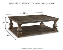 Load image into Gallery viewer, Johnelle Rectangular Cocktail Table
