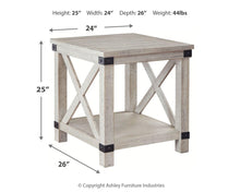 Load image into Gallery viewer, Carynhurst Rectangular End Table

