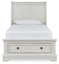 Load image into Gallery viewer, Robbinsdale Twin Sleigh Storage Bed
