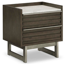 Load image into Gallery viewer, Arkenton Two Drawer Night Stand
