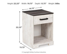 Load image into Gallery viewer, Shawburn One Drawer Night Stand
