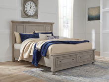 Load image into Gallery viewer, Lettner California King Panel Storage bed
