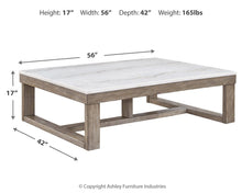 Load image into Gallery viewer, Loyaska Rectangular Cocktail Table
