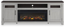 Load image into Gallery viewer, Darborn 88" TV Stand with Electric Fireplace
