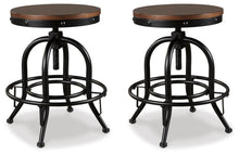 Load image into Gallery viewer, Valebeck Swivel Barstool (2/CN)
