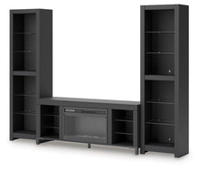 Load image into Gallery viewer, Cayberry 3-Piece Entertainment Center with Electric Fireplace
