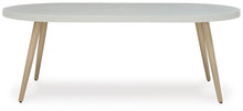 Load image into Gallery viewer, Seton Creek Oval Dining Table w/UMB OPT
