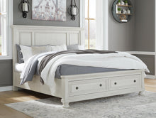 Load image into Gallery viewer, Robbinsdale King Panel Storage Bed
