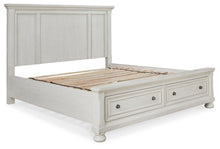 Load image into Gallery viewer, Robbinsdale King Panel Storage Bed
