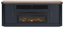 Load image into Gallery viewer, Landocken 83" TV Stand with Electric Fireplace
