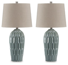 Load image into Gallery viewer, Hadbury Ceramic Table Lamp (2/CN)
