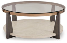 Load image into Gallery viewer, Frazwa Round Cocktail Table
