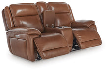 Load image into Gallery viewer, Healy Pier PWR REC Loveseat/CON/ADJ HDRST
