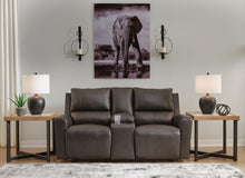 Load image into Gallery viewer, Boxmere DBL REC PWR Loveseat w/Console
