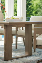 Load image into Gallery viewer, Serene Bay RECT Dining Table w/UMB OPT
