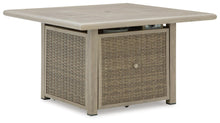 Load image into Gallery viewer, Cliff Trails Square Fire Pit Table
