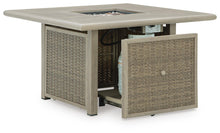 Load image into Gallery viewer, Cliff Trails Square Fire Pit Table
