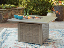 Load image into Gallery viewer, Cliff Trails Square Fire Pit Table
