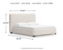 Load image into Gallery viewer, Brintstreet Cal King Upholstered Bed

