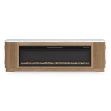 Load image into Gallery viewer, Camdill 80" TV Stand with Electric Fireplace
