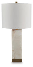 Load image into Gallery viewer, Linderfield Alabaster Table Lamp (1/CN)
