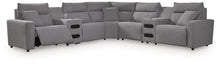 Load image into Gallery viewer, Modmax II 7-Piece Power Reclining Sectional with Audio Consoles
