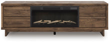 Load image into Gallery viewer, Zadilyn 72" TV Stand with Electric Fireplace
