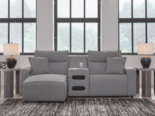 Load image into Gallery viewer, Modmax II 3-Piece Power Reclining Sectional with Chaise and Audio Console
