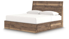 Load image into Gallery viewer, Chirason King Panel Bed with Storage
