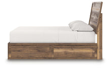 Load image into Gallery viewer, Chirason King Panel Bed with Storage
