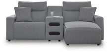 Load image into Gallery viewer, Modmax II 3-Piece Power Reclining Sectional with Chaise and Audio Console
