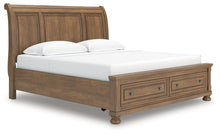 Load image into Gallery viewer, Feddinger King Storage Sleigh Bed
