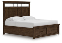 Load image into Gallery viewer, Taffenbrook King Panel Storage Bed
