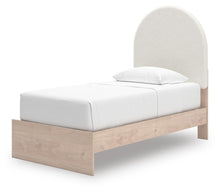 Load image into Gallery viewer, Arloster Twin Upholstered Panel Bed with Storage
