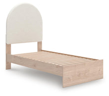 Load image into Gallery viewer, Arloster Twin Upholstered Panel Bed

