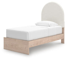Load image into Gallery viewer, Arloster Twin Upholstered Panel Bed

